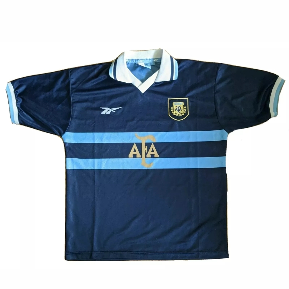 Vintage Reebok Argentina AFA Jersey Sz Large
